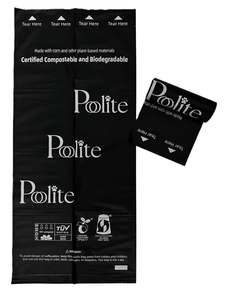 10 Rolls - 450 compostable bags