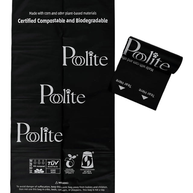 1 Roll - 15 compostable bags